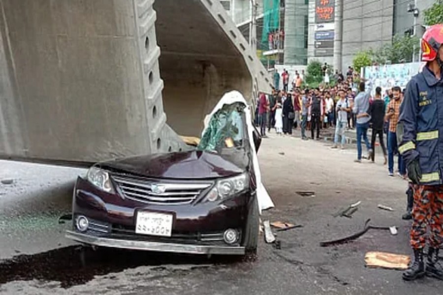 BRT site accident: Chinese co pays Tk 14m to victims