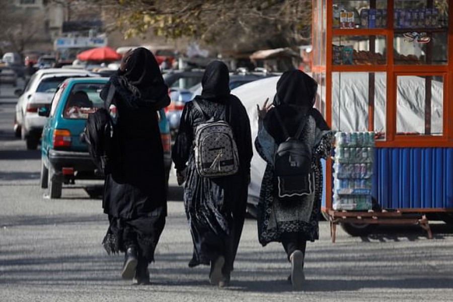 Afghan female students not allowed to sit university entrance exam