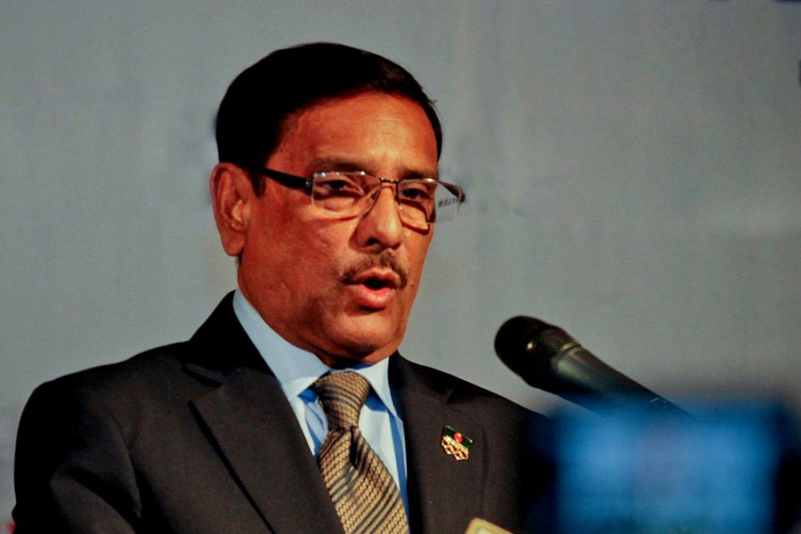 BNP-Jamaat starts arson terrorism again: Obaidul Quader