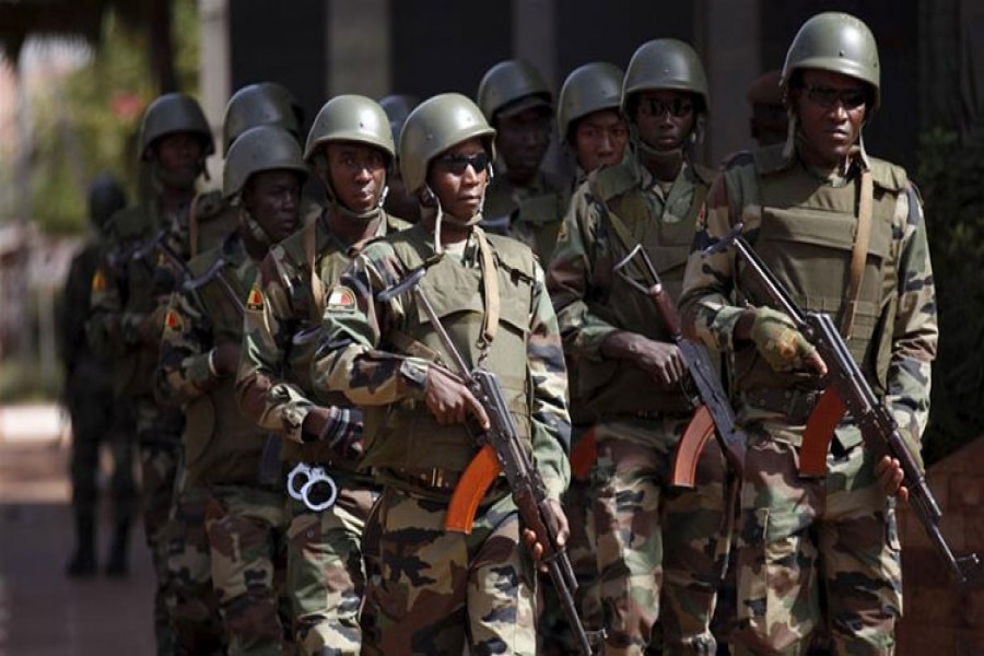 The United Nations has at least 12,000 troops deployed in Mali. - Reuters photo
