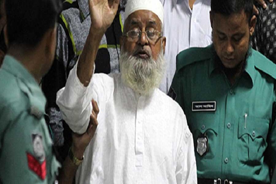 In February 2015, the International Crimes Tribunal found senior Jamaat leader Subhan guilty of six war crimes charges out of the nine levelled against him. File Photo