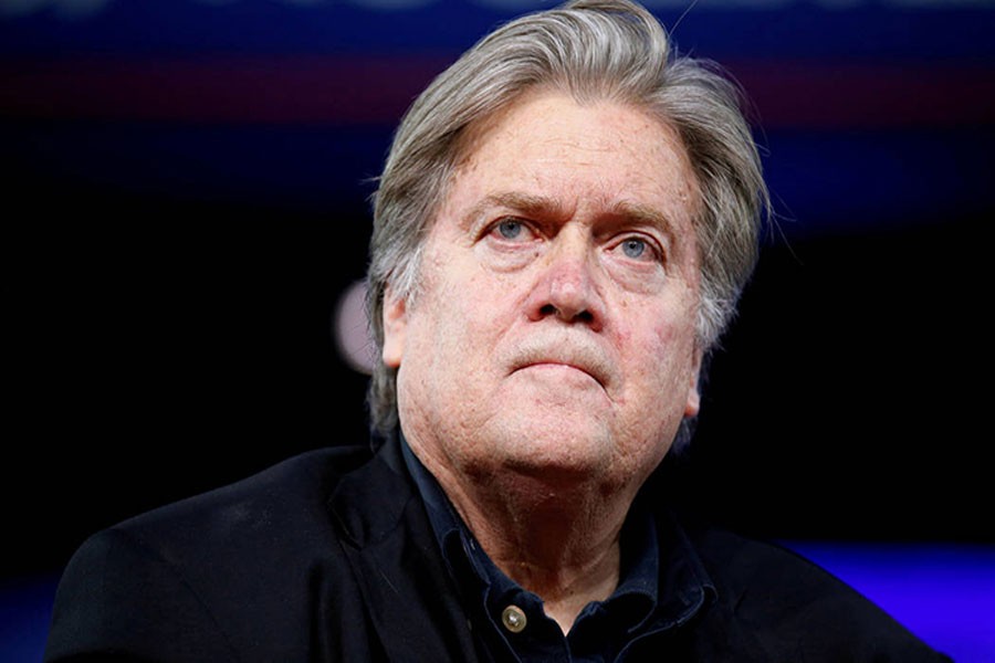 Bannon, who helped shape Trump's "America First" campaign message, is returning as head of Breitbart.com. - Reuters file photo
