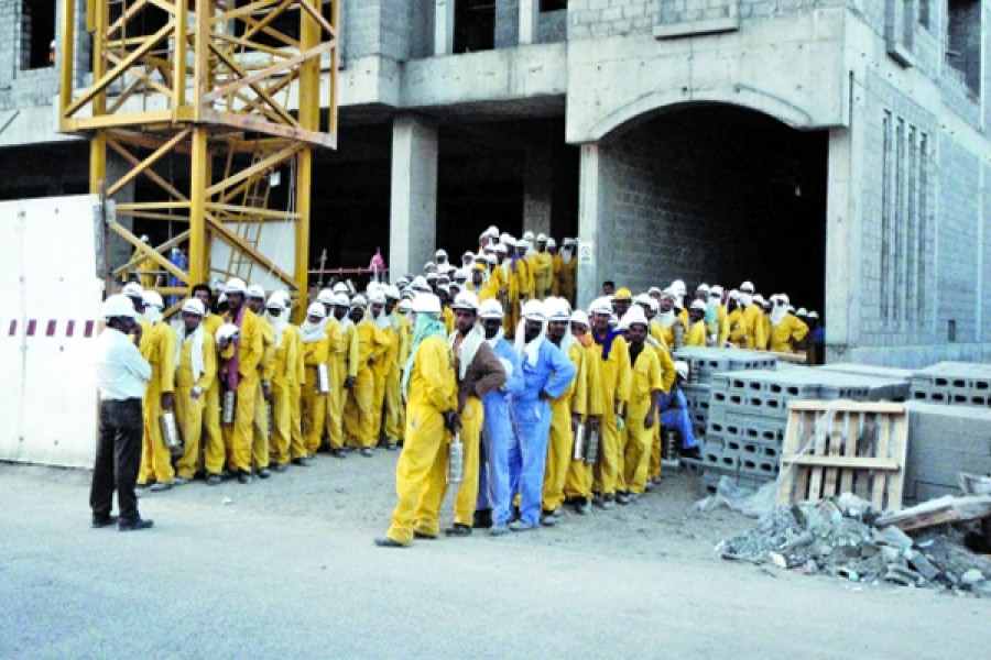 Bangladesh workers in Oman not getting salary timely