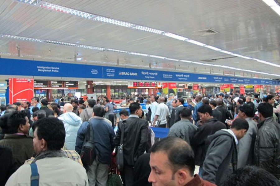 Passengers handling capacity of Dhaka airport to double in 2022