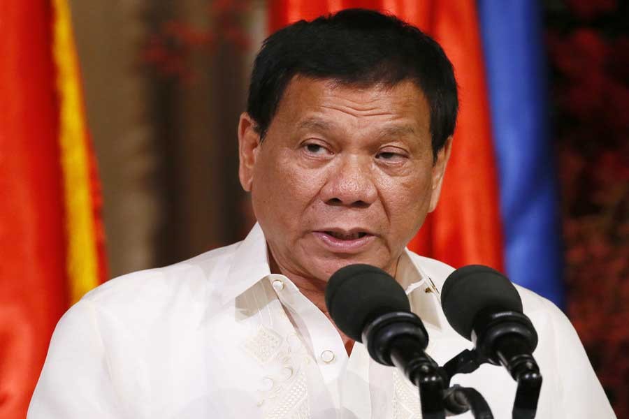 Duterte revokes permission for military to bomb mosques