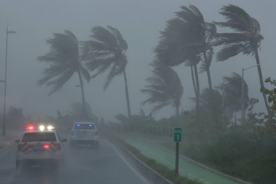 Hurricane Irma first hit the dual-island nation of Antigua and Barbuda. - Reuters photo