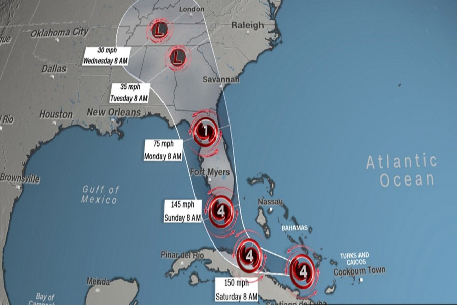 Hurricane Irma heads for Bahamas, Cuba