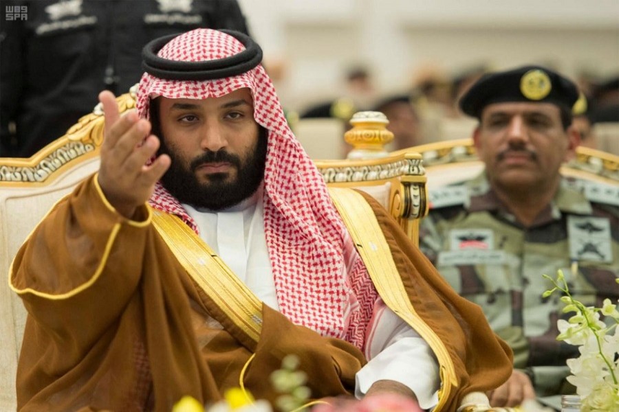 Reuters photo shows Saudi Crown Prince Mohammed bin Salman during a military parade in the holy city of Mecca, Saudi Arabia, August 23, 2017.