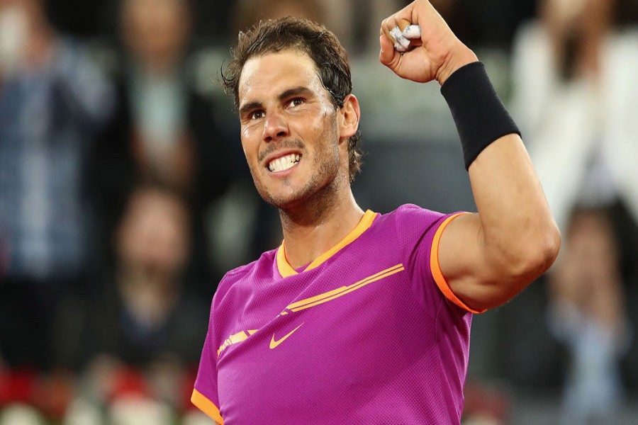 Nadal beats del Potro, faces Anderson in final