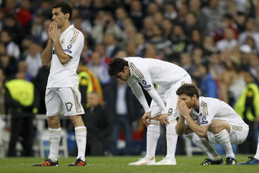 Madrid drop points for two consecutive matches