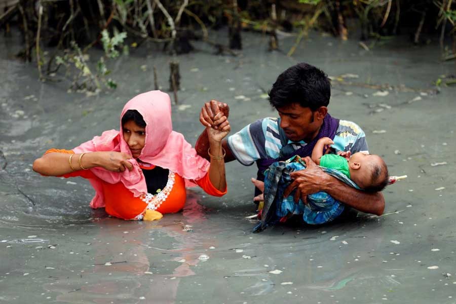 'Rohingya crisis deeply concerns India'
