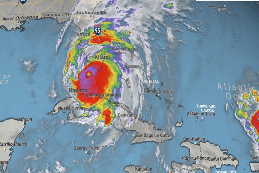 Irma hits Florida 