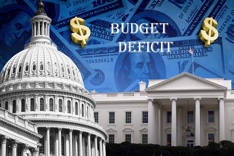 US budget deficit up to $107.7b in Aug
