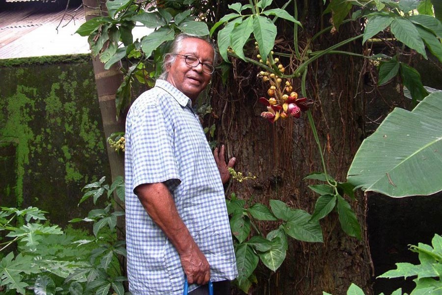 Born in 1929 in Sylhet, Dwijen Sharma received the Bangla Academy award in 1987 and Ekushey Padak in 2015. Photo: Facebook