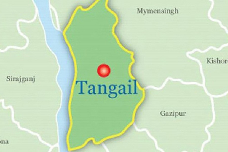 Covered van driver dies in Tangail road crash