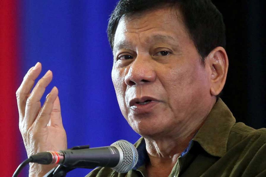 Philippines president threatens to kill own son over drugs