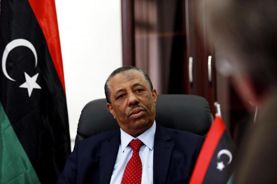 The Libyan interim government, headed by Abdullah Thani, has been appointed by the eastern House of Representatives. - Reuters photo