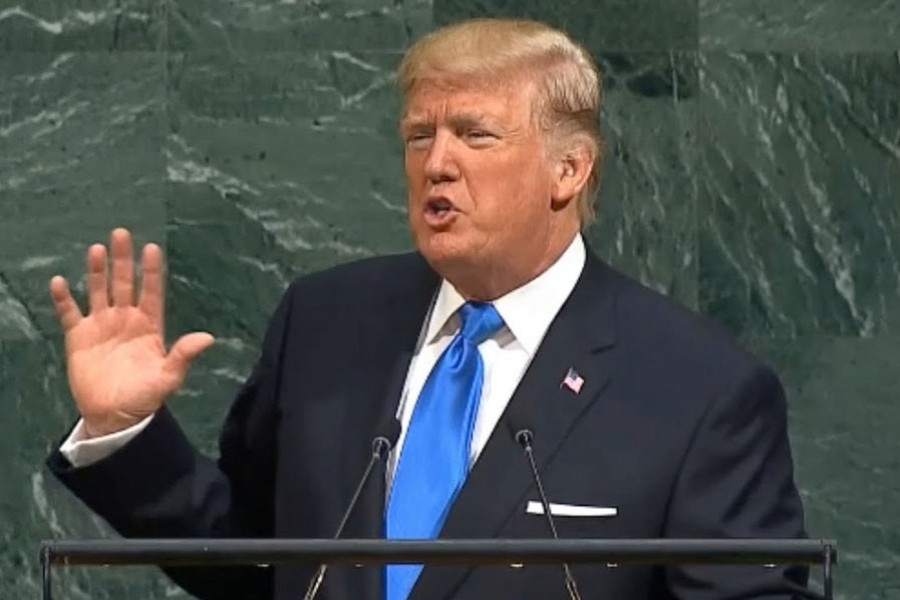 Trump berates the United Nations