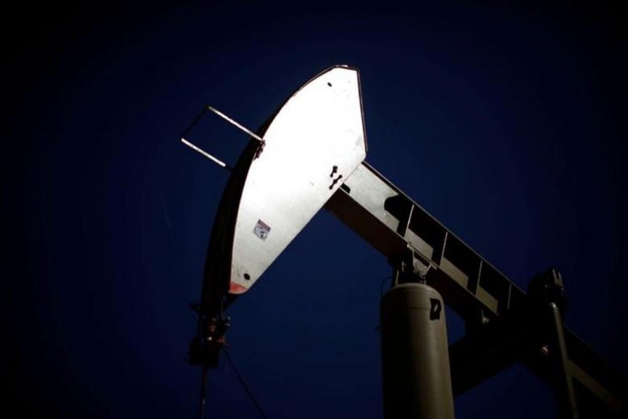 A pumpjack brings oil to the surface in the Monterey Shale, California. 	— Reuters