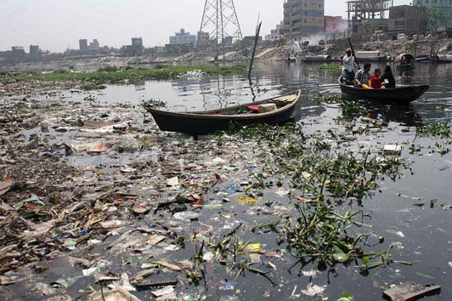 River pollution and its effects on life