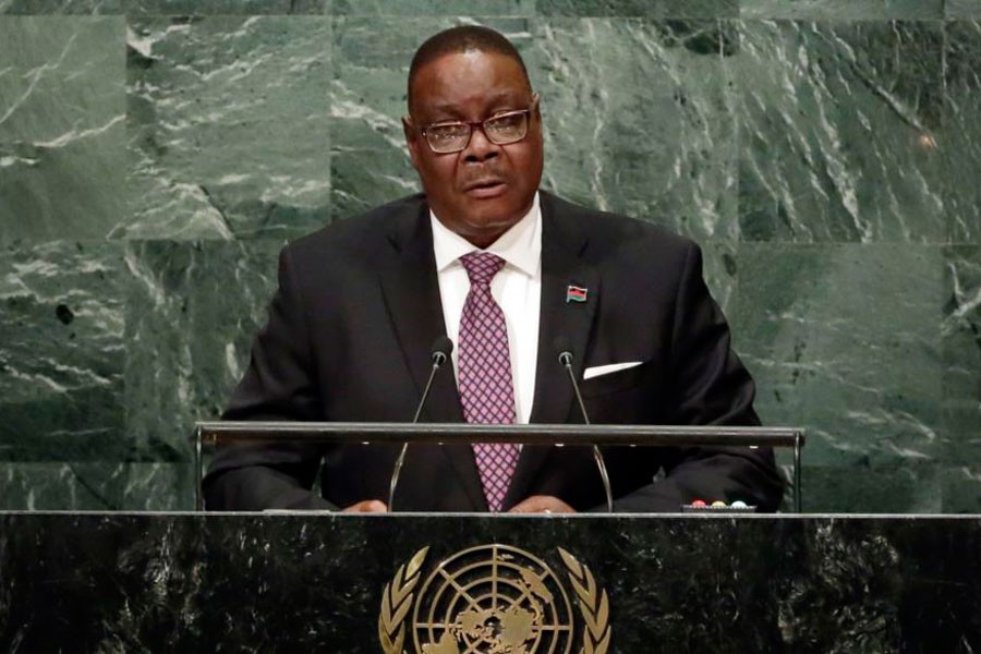 Malawian President Peter Mutharika (AP file photo)