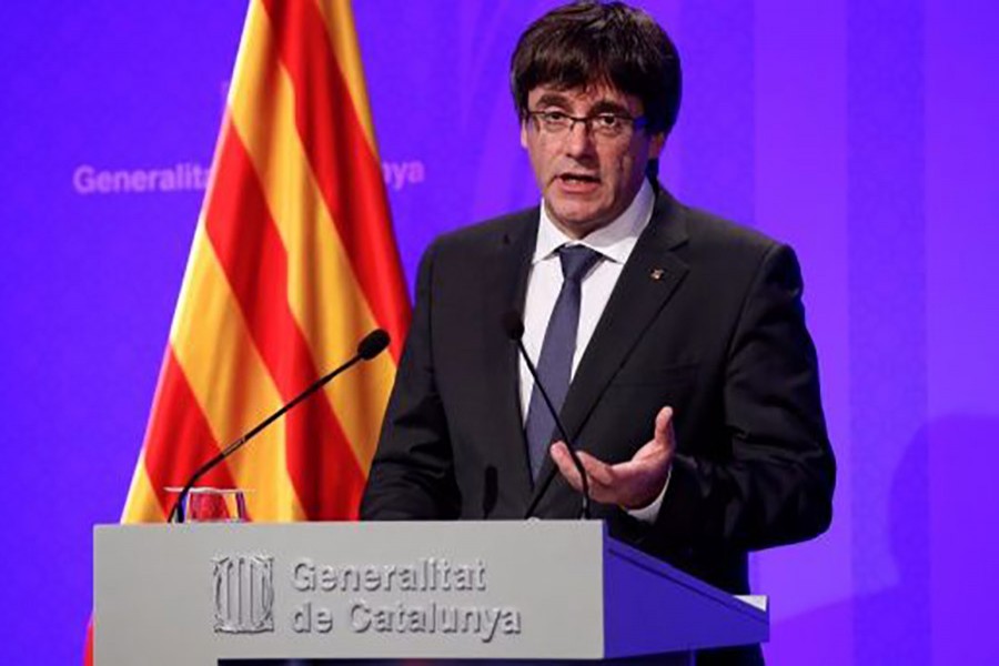 Catalonia leader gives ambiguous statement regarding independence