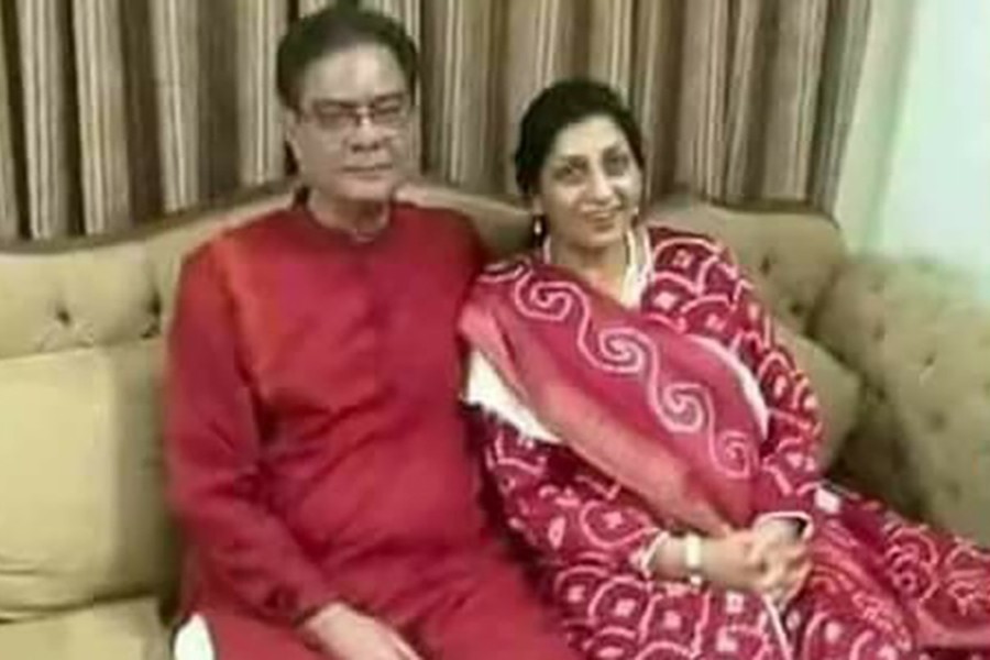 Syed Ashraful Islam and his wife Sheila Islam (Photo Collected)