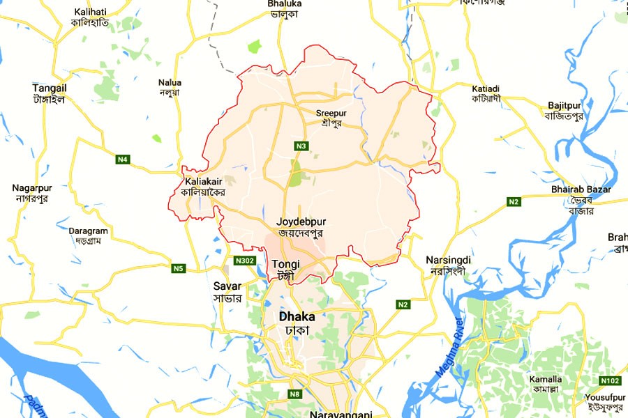 Two workers injured in Gazipur RMG factory fire