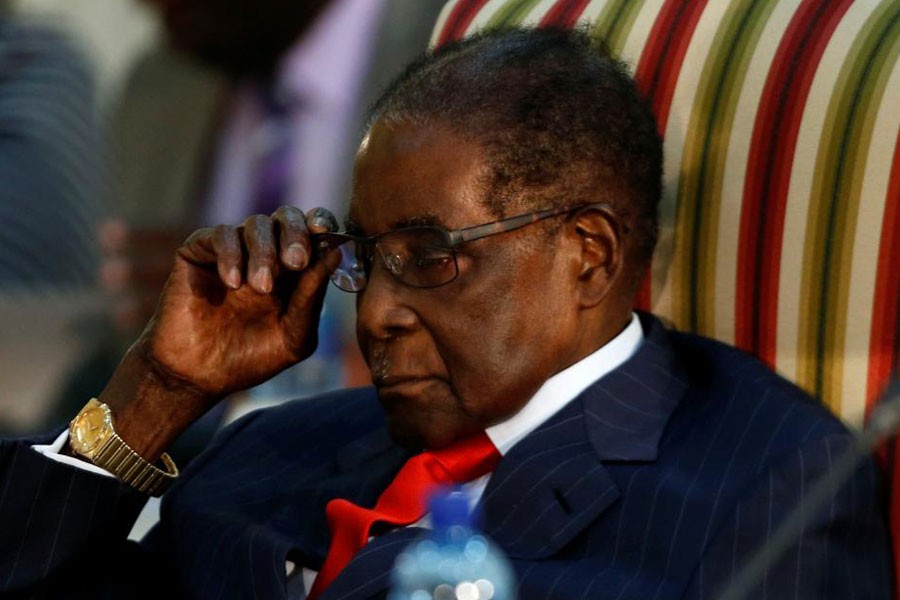 Zimbabwean President Robert Mugabe (Reuters photo)