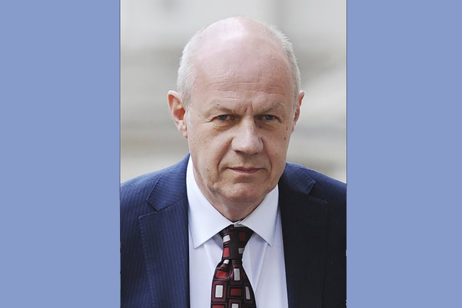 Britain’s First Secretary of State Damian Green