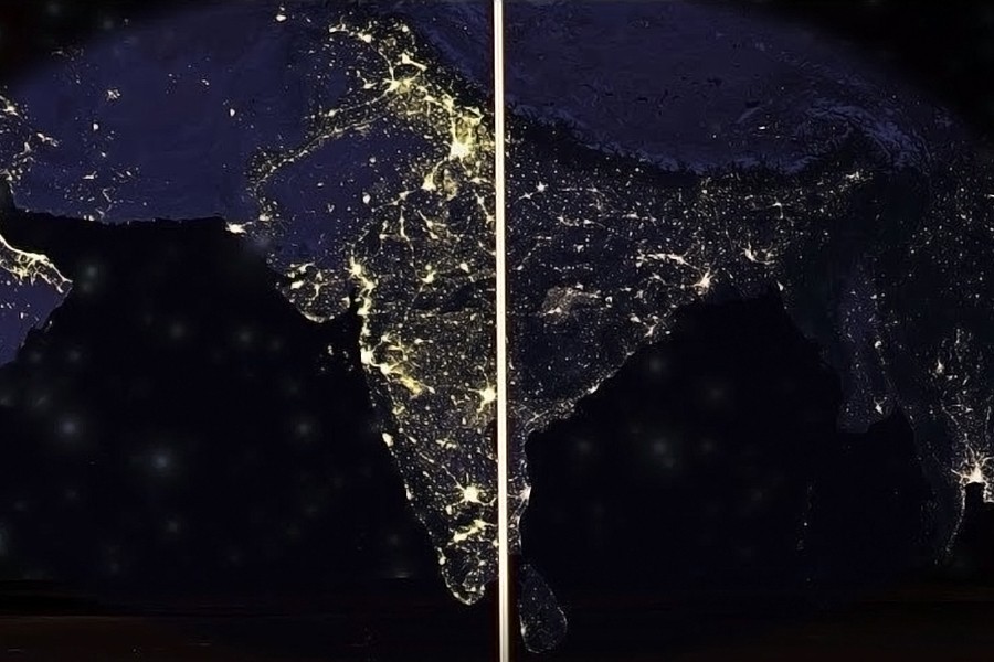 Study shows nightlight intensity’s correlation with GDP level