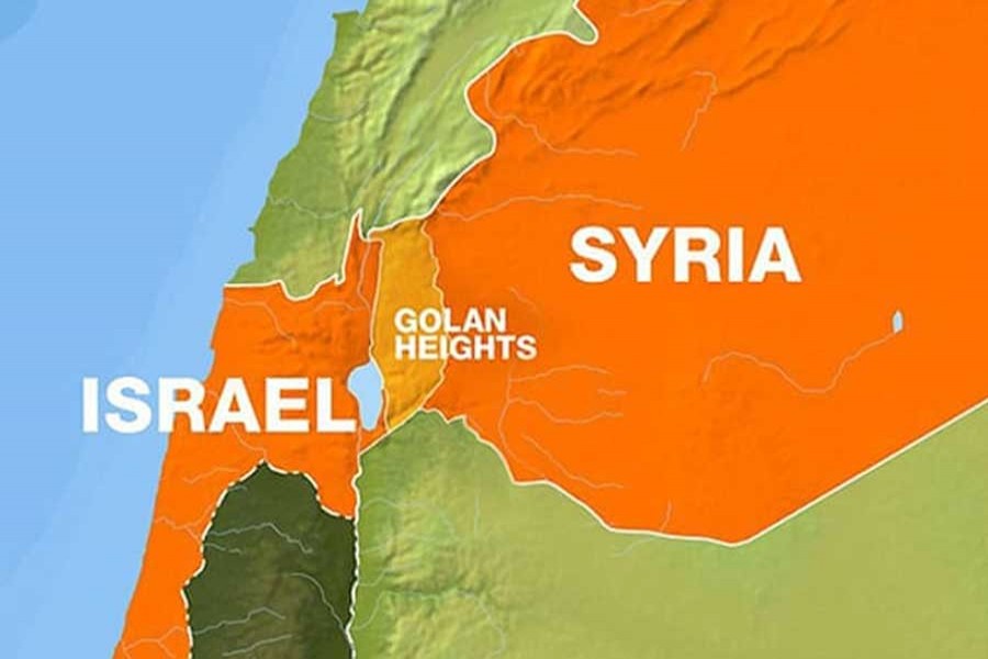 Israel shoots down drone over Golan Heights