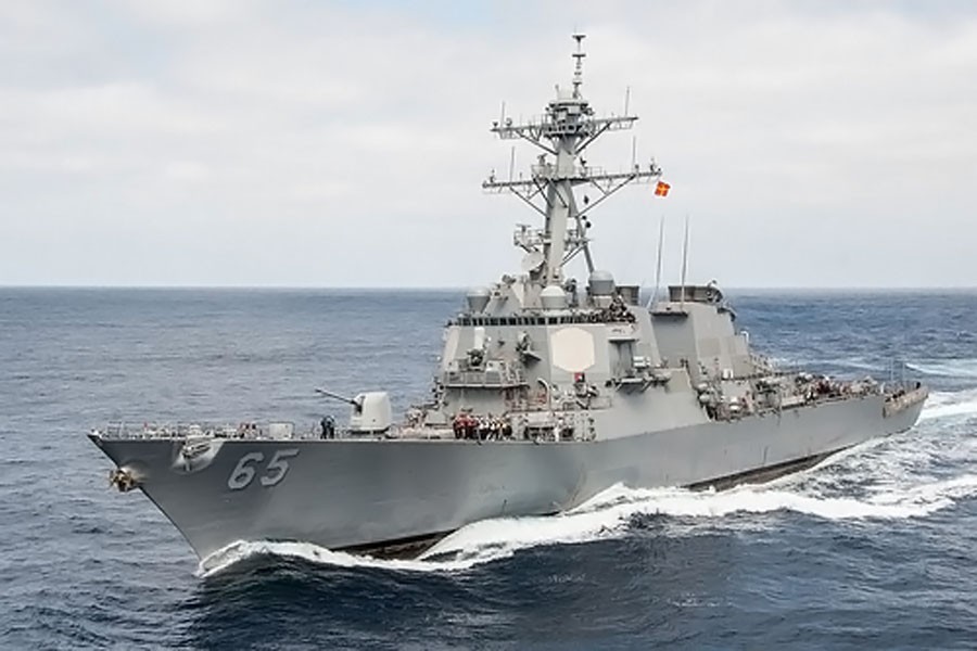 USS Benfold (DDG 65) file photo. (US Navy/MC3 Nathan Burke)