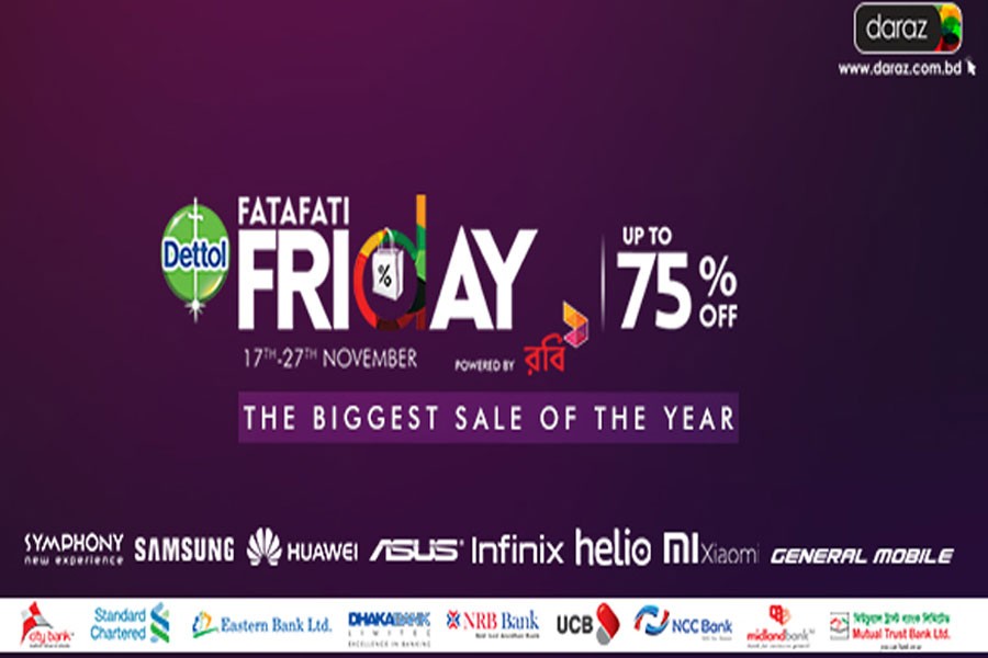 Brands join hands with Daraz on ‘Fatafati Friday’
