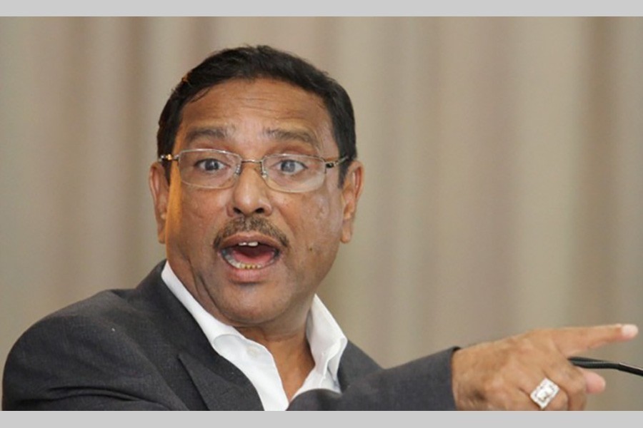 Quader threatens befitting reply to arson attempt