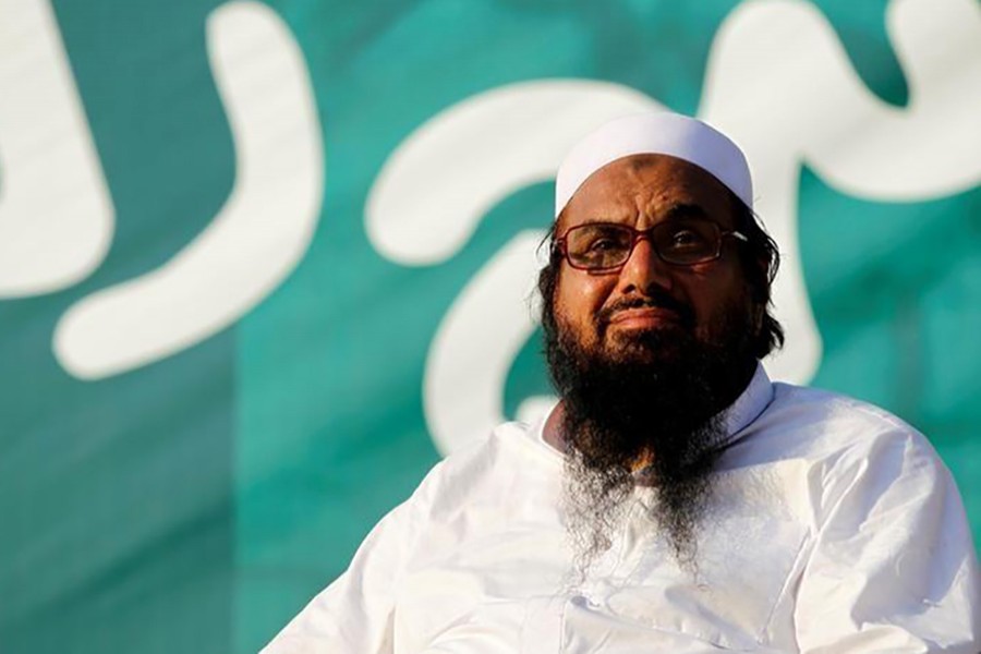 India accuses Saeed and his organisation of carrying out several militant attacks on its territory.  The cleric, however, has denied any involvement. - Reuters file photo