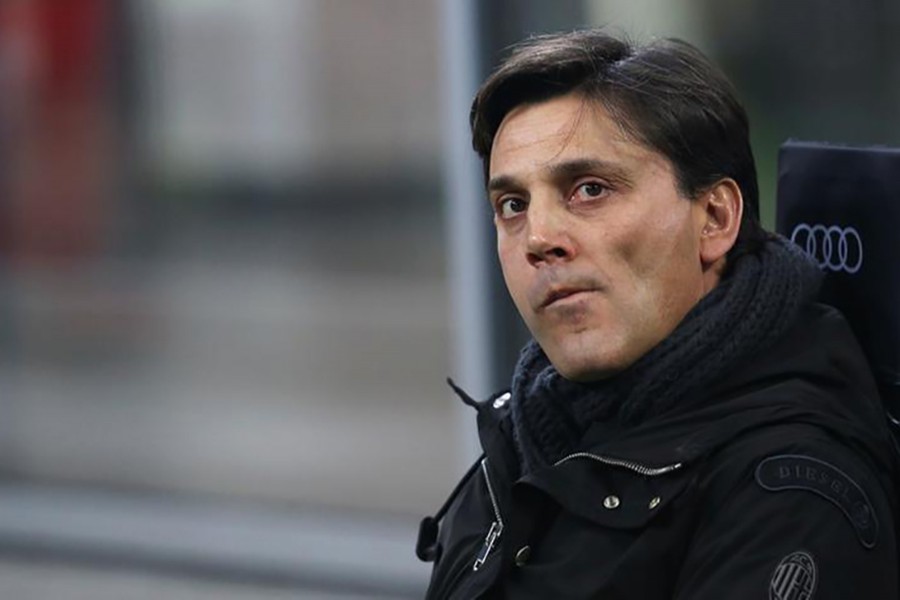 Following his sacking, Montella posted a statement on social media in which he said it had been an "honour" to have coached the Seria A side. - Reuters file photo