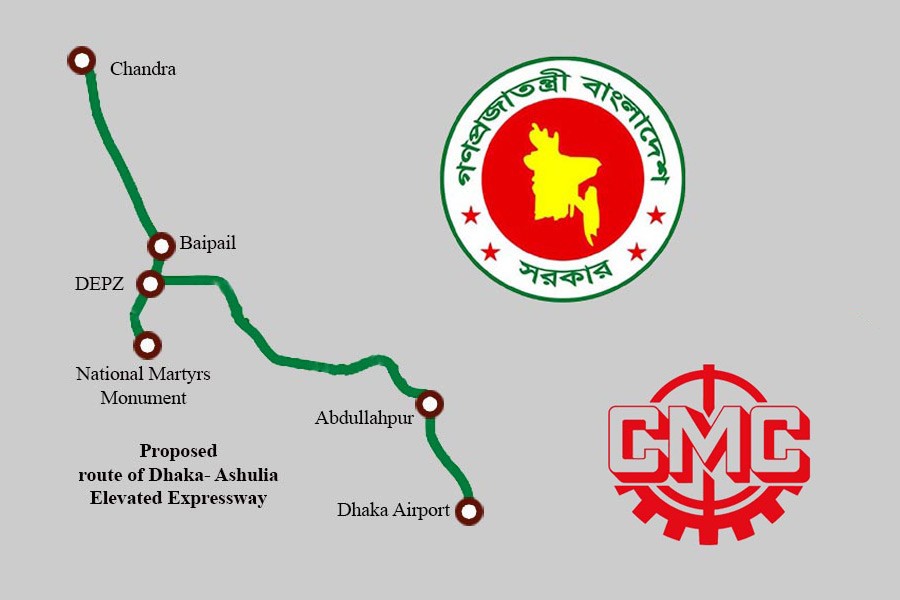 Chinese co to construct Dhaka-Ashulia Elevated Expressway; Deal signed