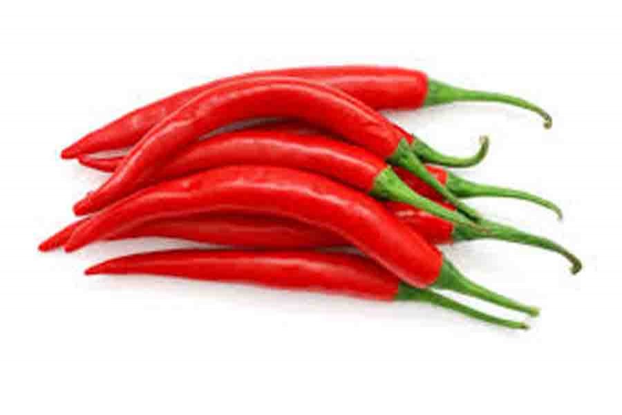Chilli prices soar by Tk 60-80 a kg in city
