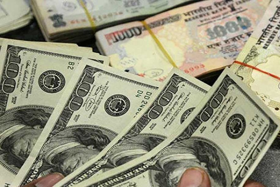 Foreign exchange reserves fall