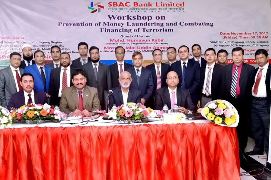 SBAC Bank conducts workshop on  'Anti-Money Laundering'
