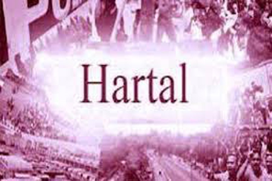 Daylong hartal underway in Jurachhari upazila