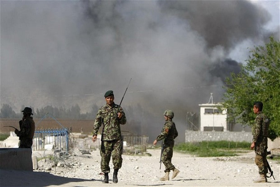 Afghan soldiers: File photo