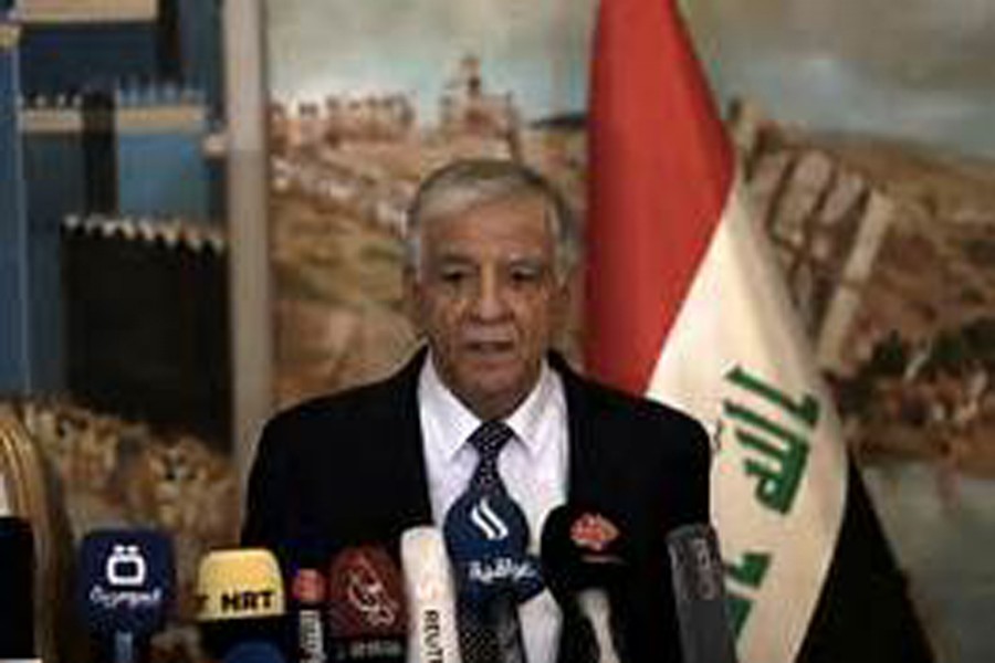 Iraqi Oil Minister Jabar al-Luaibi. 	— Reuters
