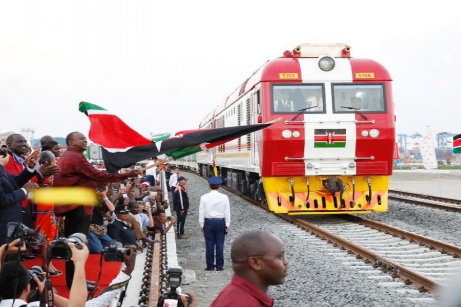 Kenya opened Chinese-funded Nairobi-Mombasa Madaraka Express railway on May 31, 2017.
