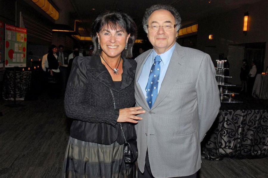 Honey and Barry Sherman, Chairman and CEO of Apotex Inc., are shown at the annual United Jewish Appeal (UJA) fundraiser in Toronto, Ontario, Canada, August 24, 2010. (Reuters photo)