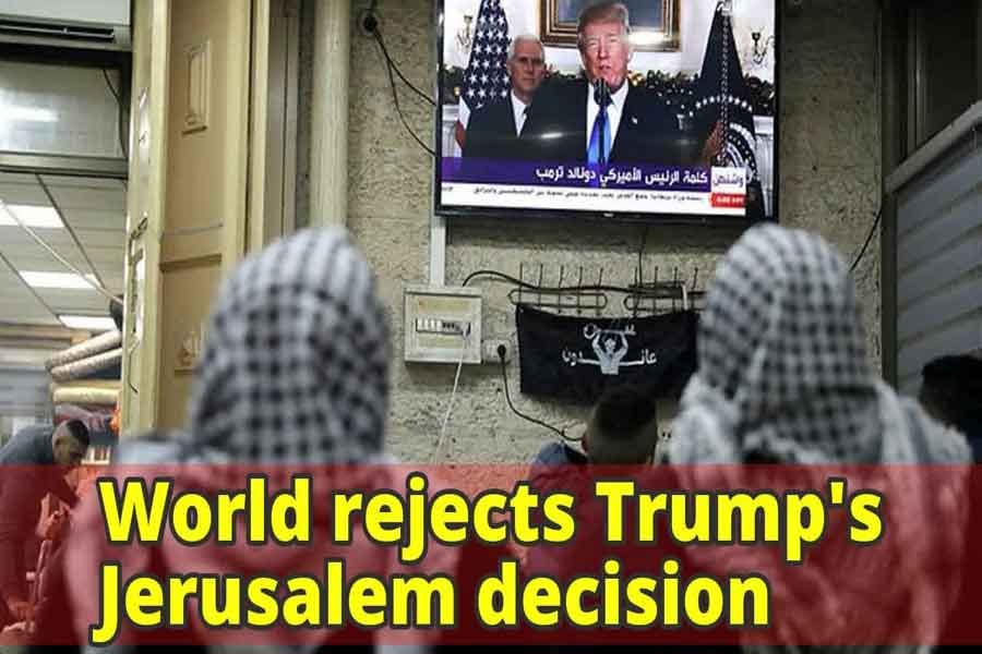 The world rejects Trump's Jerusalem decision