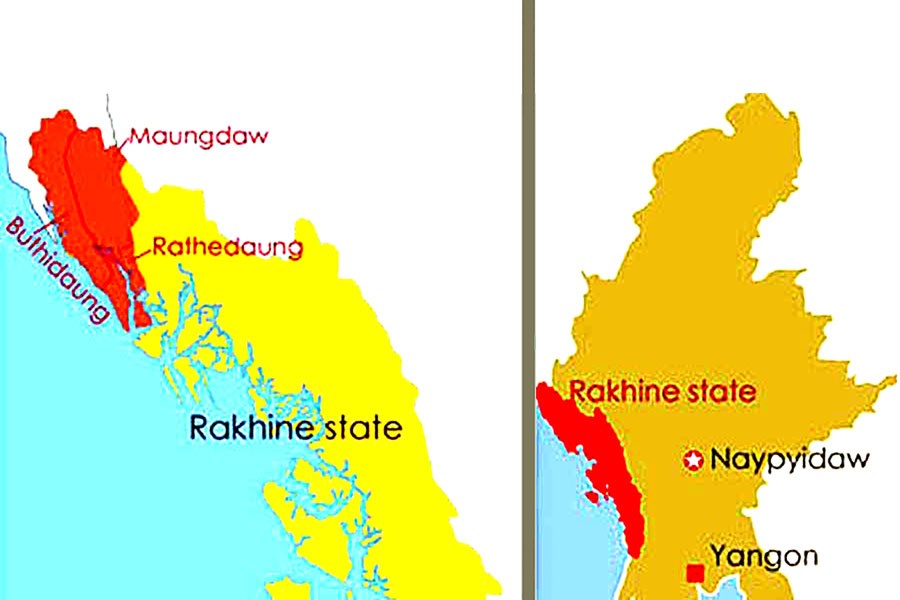 Myanmar, India ink Rakhine development MoU