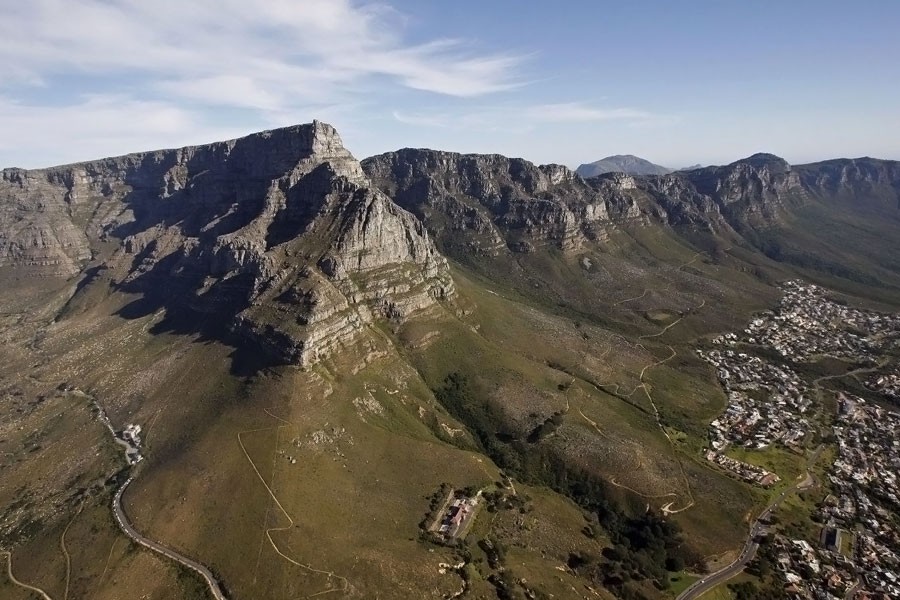An Asian climber and a South African guide died after falling from a cliff on Table Mountain in South Africa. Their bodies were recovered early Tuesday. (AP)