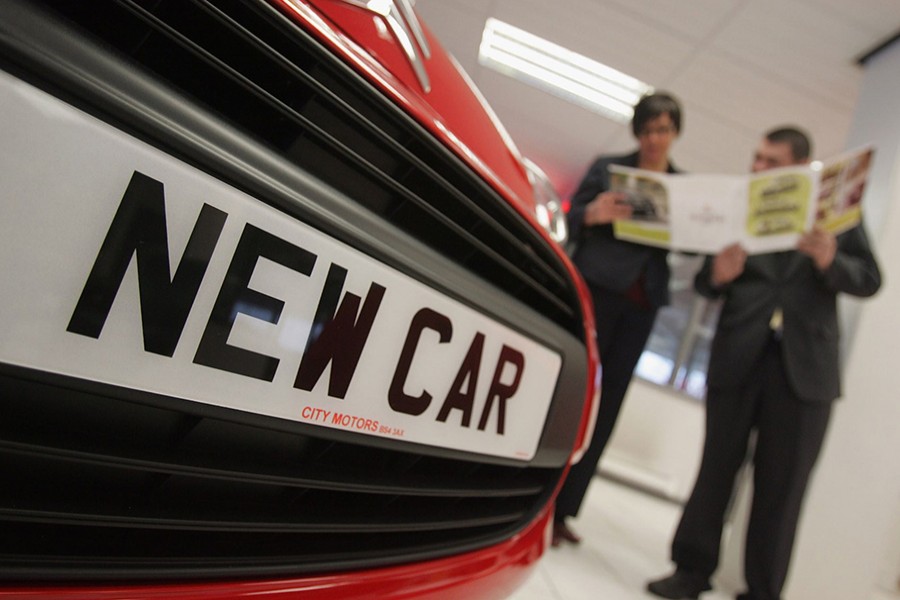 UK new car sales hit record low